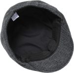 BABEYOND Men's Flat Cap Newsboy Hats Herringbone Tweed Cabbie Hats for Men 1920s?Ivy?Irish?Driving?Hats Gatsby Hat - Image 2